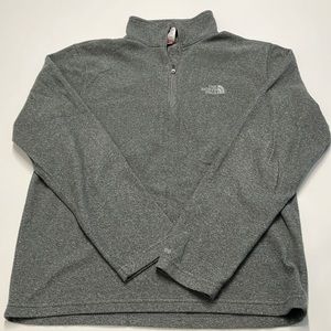 Mens North Face half zip pullover